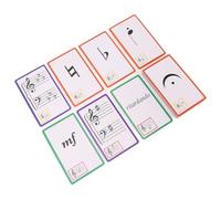 Culnflun Music Flash Cards for Piano Learning, 50 Double Sided Color Coded Note Cards, Art Paper Material for Music Classroom