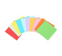 Culnflun Origami Paper Colorful Double Sided Square Folding Sheets for Kids Craft Projects 10 Colors 520 Pieces 5x5 cm