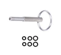 Culnflun Oval Head Bit Key Herramienta de reparación de café de acero inoxidable con juntas para Jura Krups Orchestro Siciliana Toscana Máquinas