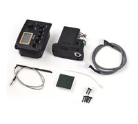 Culnflun Pastilla de preamplificador de guitarra clásica acústica, ecualizador de volumen, graves, agudos medios, fase de sintonizador de pastilla MIC PI, para accesorios de instru