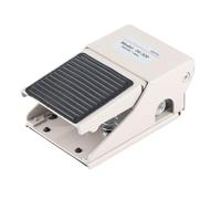 Culnflun Pneumatic Foot Pedal Valve, 3 Way 2 Position Threaded Rubber Nonslip Pressure Control,Aluminum Alloy Pneumatic Pedal Valve, for Air Control