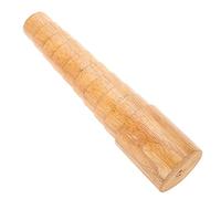 Culnflun Pulsera de madera Mandrel Ajustante de brazalete Reparación de joyas Diseño de paso para remodelar pulseras deformadas adecuadas para metales no ferrosos suaves de 42 mm a