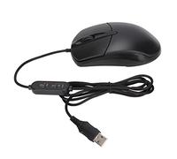 Culnflun Ratón calentado 3 Niveles Ajustables ergonómicos con cableado Calentador de calefacción de Mano 1600dpi Matón USB para OS X Desktop de computadora portátil Negro