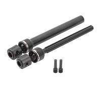 Culnflun RC Drive Shaft, Metal CVD Steel Heat Treatment Strong Durability Adjustable RC Car Drive Shaft, for SCX10 D90 T4 90046 90047 1/10 RC Crawler