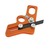 Culnflun Recortadora de Cantos, 8mm Recortadora de Cantos para Madera, Cuchilla para Cepillo de Mano con Cuchilla Reversible para Esquinas de Chapa de Madera de PVC Melamina (2 Uso)