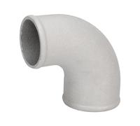 Culnflun Reducer Elbow Pipe, 3in to 4in OD 90 Degree Bend, Aluminum Alloy, Turbo Intake Intercooler Elbow for Pipe Repair Replacement
