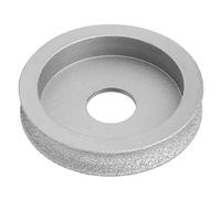 Culnflun Rueda de molienda de diamantes soldados 7.3 cm Herramienta abrasiva cóncava para piedra Cerámica de mármol de mármol de granito Adjunta de molinillo (Concave grinding wheel 1.0)
