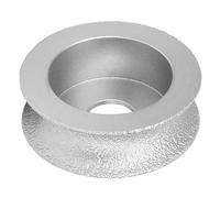 Culnflun Rueda de molienda de diamantes soldados 7.3 cm Herramienta abrasiva cóncava para piedra Cerámica de mármol de mármol de granito Adjunta de molinillo (Concave grinding wheel 2.0)
