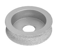Culnflun Rueda de molienda de diamantes soldados 7.3 cm Herramienta abrasiva cóncava para piedra Cerámica de mármol de mármol de granito Adjunta de molinillo (Concave grinding wheel 1.5)
