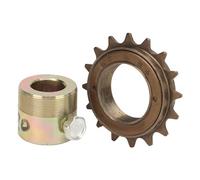 Culnflun Rueda libre de 16T, con adaptador de 20 mm, rueda libre para bicicleta, piñón de velocidad única, rueda trasera, fácil de instalar, rueda libre, para triciclos eléctricos