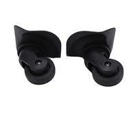Culnflun Ruedas de equipaje, rueda de repuesto para equipaje A23, ruedas giratorias para maleta, color negro, un par para viajeros