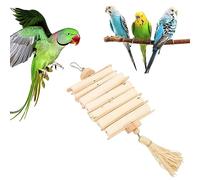 Culnflun Sola Stick Juguetes para pájaros, 30 x 11 cm, Divertidos Troncos interactivos para moler Picos, Juguetes de búsqueda de Loros para periquitos, cacatúas, Loros, agapornis,