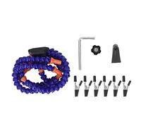 Culnflun Soldering Helping Hands Third Hand Tool Soporte para PCB con abrazadera Estación de desoldadura con pinzas de cocodrilo 5 garras Brazos ajustables para soldadura electróni (Azul)