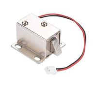 Culnflun Solenoide bloqueo eléctrico electromagnético, 2.8 x 2.8 x 2 cm system de seguridad de control de acceso de metal ultra delgada, para el cajón de la puerta Safe School Hot