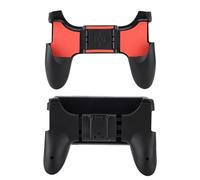 Culnflun Solución de controlador de juego de joystick plegable Solución ergonómica Diseño compacto portátil para juegos móviles rojos negros 14x10x3cm
