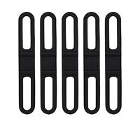 Culnflun Soporte de la linterna de la linterna de la correa de la bicicleta, 14x2 cm 5pcs Correas de vendaje de silicona elástica de montura de bicicleta multipropósito para bicicl