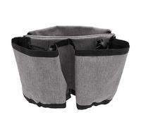 Culnflun Soporte para Bebidas de Maleta de Viaje, Portavasos para Asa de Equipaje, Organizador para Café y Botellas (Gris)