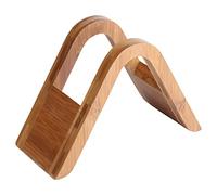 Culnflun Soporte para filtro de café, organizador de estante, estante de exhibición de maciza de bambú resistente, soporte de papel para filtro de café, dispensador de conte