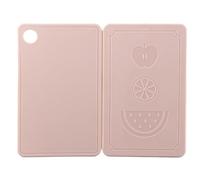 Culnflun Tabla de cortar plegable, tabla de cortar de PP de grado alimenticio con orificio para colgar y diseño de escala, tabla de picar antideslizante, accesorios de cocina