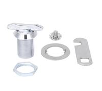 Culnflun Universal Zinc Alloy Cam Lock Without Key Heavy Duty Proof Mailbox Display Cabinet Tool Box Drawer Lock Durable Secure Easy to Install Modern Simplicity Style
