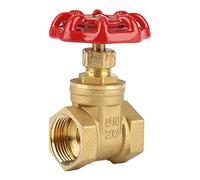 Culnflun Válvula de compuerta de latón DN20 BSPP G3/4 Válvula de compuerta giratoria 232PSI Suministros de equipos de gas y aceite de agua