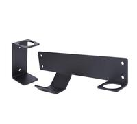 Culnflun Wall Mount Floor Jack Holder Jack Stand Organizer, 2 Carbon Steel Brackets with 6 Screws 6 Anchors, Strong Load Bearing Rack for Garage Work Space Storage