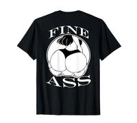 Culo fino Mujeres Chica Botín Gran Trasero Fresco Atractivo Culo Atrás Camiseta