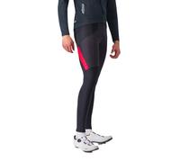 Culote Castelli Sorpasso RoS Negro Rojo, Talla XL