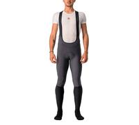 Culote Largo Castelli Velocissimo 5 Gris Oscuro Plata Reflex, Talla XXXL