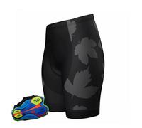 Culotte Ciclismo Hombre Mallas con Tirantes for Ciclismo de montaña con Almohadilla de Gel 20D, Pantalones Cortos de Ciclismo for Mujer, Variedad de Estilos for Verano(Color-2,4XL)