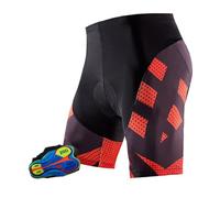 Culotte Ciclismo Hombre Pantalones de Ciclismo de Verano for Hombre con Relleno de Gel 20D, Pantalones Cortos de Bicicleta de montaña más nuevos, Ropa de Bicicleta(J,5XL)