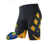 Culotte Ciclismo Hombre Pantalones de Ciclismo de Verano for Hombre con Relleno de Gel 20D, Pantalones Cortos de Bicicleta de montaña más nuevos, Ropa de Bicicleta(F,5XL)