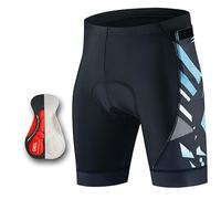 Culotte Ciclismo Hombre Pantalones de Ciclismo Hombre Pantalones Cortos Hombres Deportes Profesionales Hombres Gel Baberos Ropa de Verano Bib Short Bike(Pic Color-02,Asian Size - M)