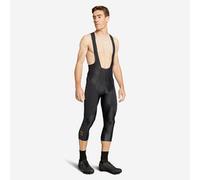 Culotte ciclismo pirata MTB hombre Rockrider Race Negro/Ocre S