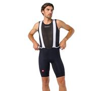 Culotte con Tirantes Castelli Discover - Culotte de Ciclismo de Verano - Badana cómoda para largas distancias - Transpirable y Ajustado - Carretera, Gravel, MTB