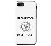 Culpa a mi carta natal Signo solar ascendente ascendente astrología natal Carcasa para iPhone SE (2020) / 7 / 8