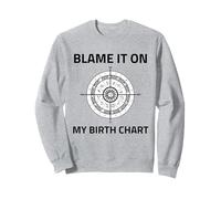 Culpa a mi carta natal Signo solar ascendente ascendente astrología natal Sudadera