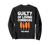 Culpable de amar a los Corndogs demasiado perrito caliente coreano americano Sudadera