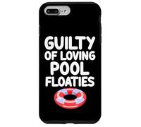 Culpable de amar flotadores de piscina demasiado fiesta de verano océano Carcasa para iPhone 7 Plus/8 Plus