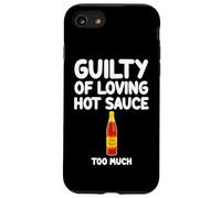 Culpable de amar la salsa picante demasiado condimento de chile picante Carcasa para iPhone SE (2020) / 7 / 8