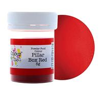 Culpitt MATT PILLAR BOX RED Edible Cake Sugarcraft Decorating Colour Splash Dust