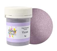 Culpitt PEARL VIOLET Edible Cake Sugarcraft Decorating Colour Splash Dust 5g