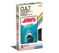 Cult Movies Puzzle Collection Jigsaw Puzzle Jaws (500 Pezzi) Clementoni