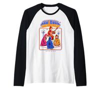 Cult Music Sing-Along Occult Horror Retro Funny Adult Humor Camiseta Manga Raglan