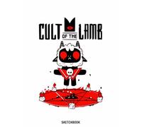Cult of the Lamb Sketchbook: 110 pages, 8.5x11 inches, Blank Pages, White paper, Sketch, Doodle and Draw