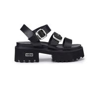 Cult- Sandalia Glam-Rock Negra- Shoes- Mujer- Negro- 41 EU- Sandalia Glam-Rock Negra
