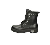 Cult Young Botines de mujer, negro con estrellas, suela sintética, altura del tacón 3,5 cm, plataforma 2 cm, Negro , 38 EU