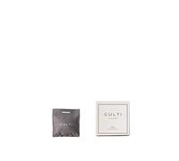 Culti - Perfume para casa en cojín perfumado. Tamaño: 7 x 7 cm. Aroma de aramara, naranja y bergamota. Duración 3 meses