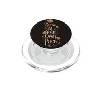 Cultiva a tu Propio Ritmo Motivacional Floral PopSockets PopGrip para MagSafe