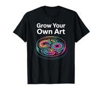 Cultiva tu propio arte en una placa de Petri, microbiología artística, ciencia Camiseta